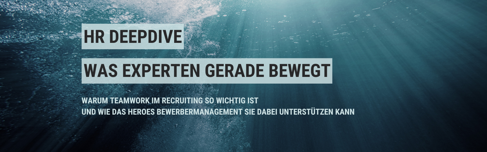 Warum Teamwork im Recruiting so wichtig ist und wie das heroes Bewerbermanagement Sie dabei unterstützen kann