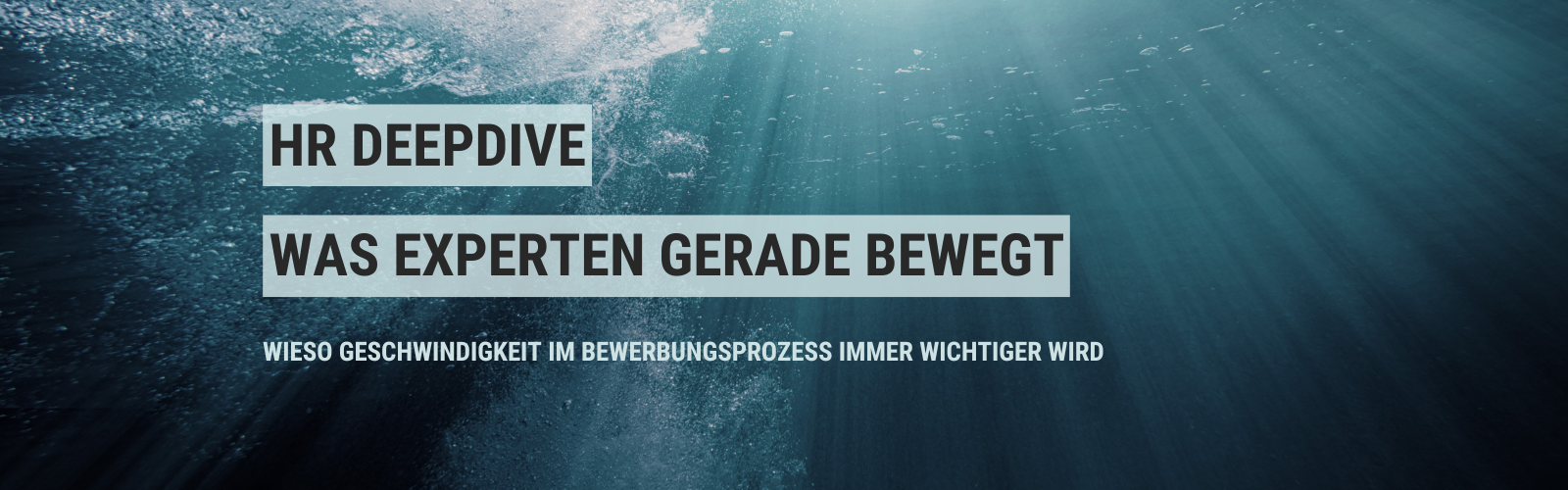 Wieso Geschwindigkeit im Bewerbungsprozess immer wichtiger wird